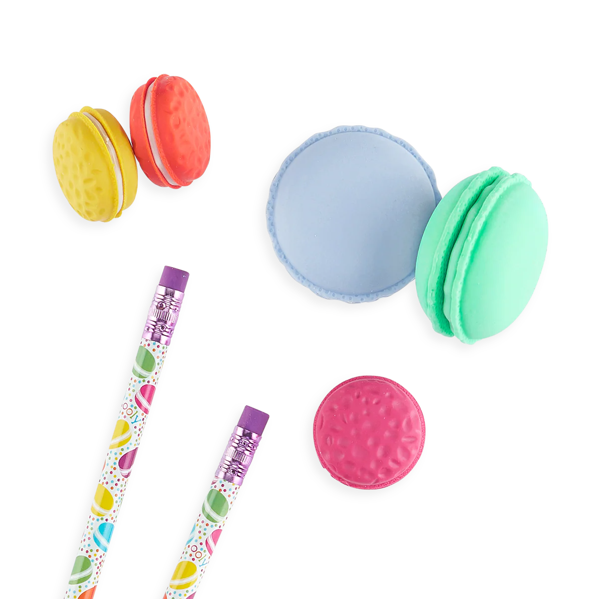 Le Macaron Patisserie Puzzle Erasers