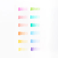 Pastel Hues Colored Pencils