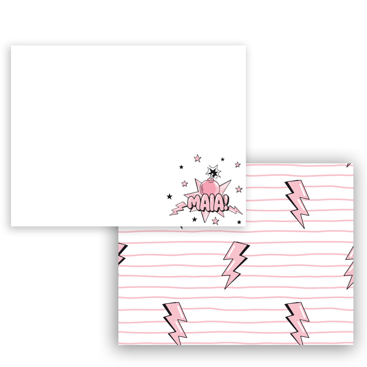 KaBoom! Personalized Stationery