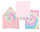 Tie Dye Personalized Stationery