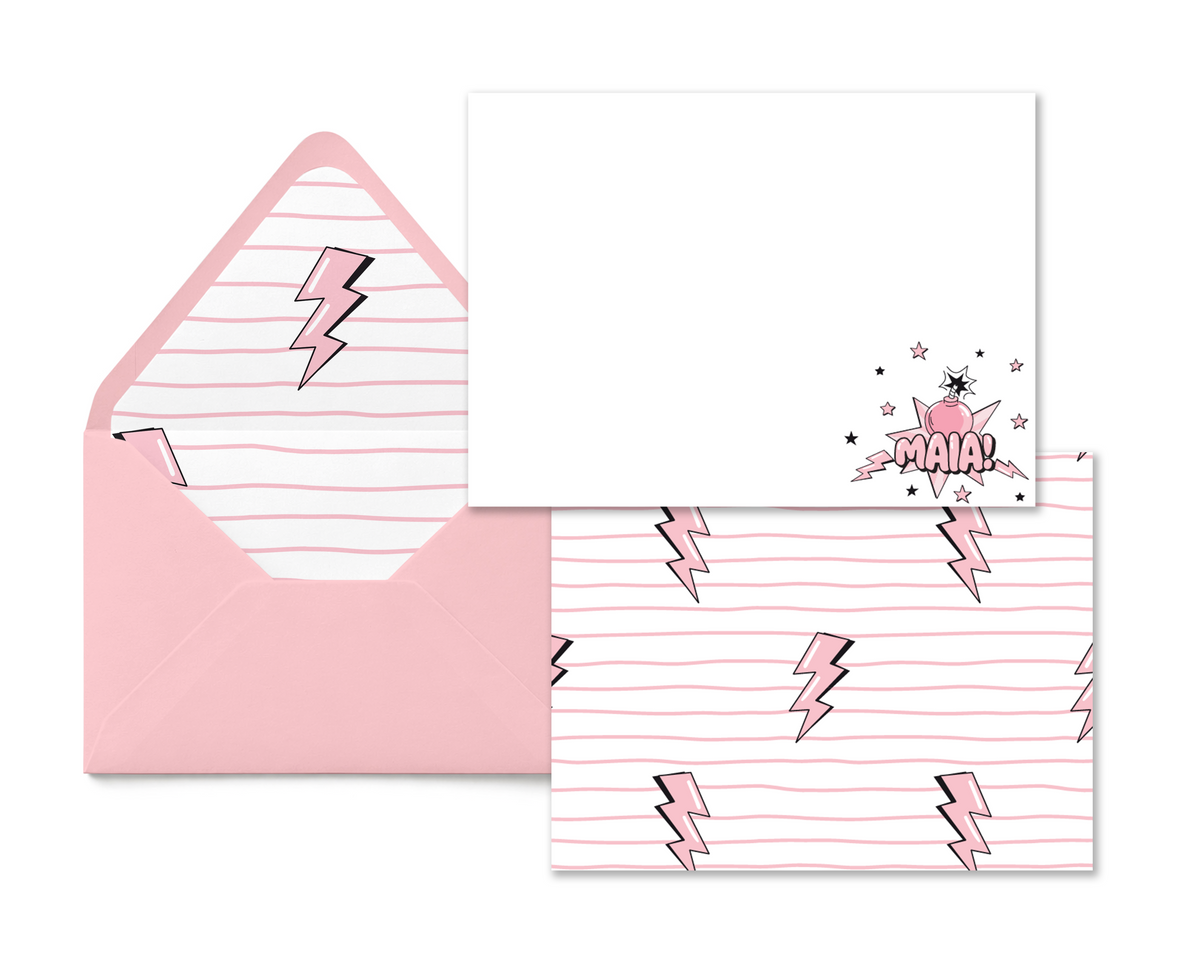 KaBoom! Personalized Stationery