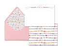 Friendship Bracelet Personalized Stationery