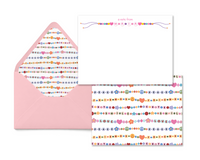 Friendship Bracelet Personalized Stationery