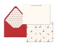 Cherry Sweet Personalized Stationery