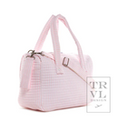 Quilted Pimlico Stripe Pink Stroller Bag
