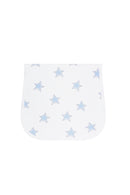 Blue Stars Print Burp Cloth