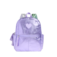 Metallic Lilac Kane Backpack