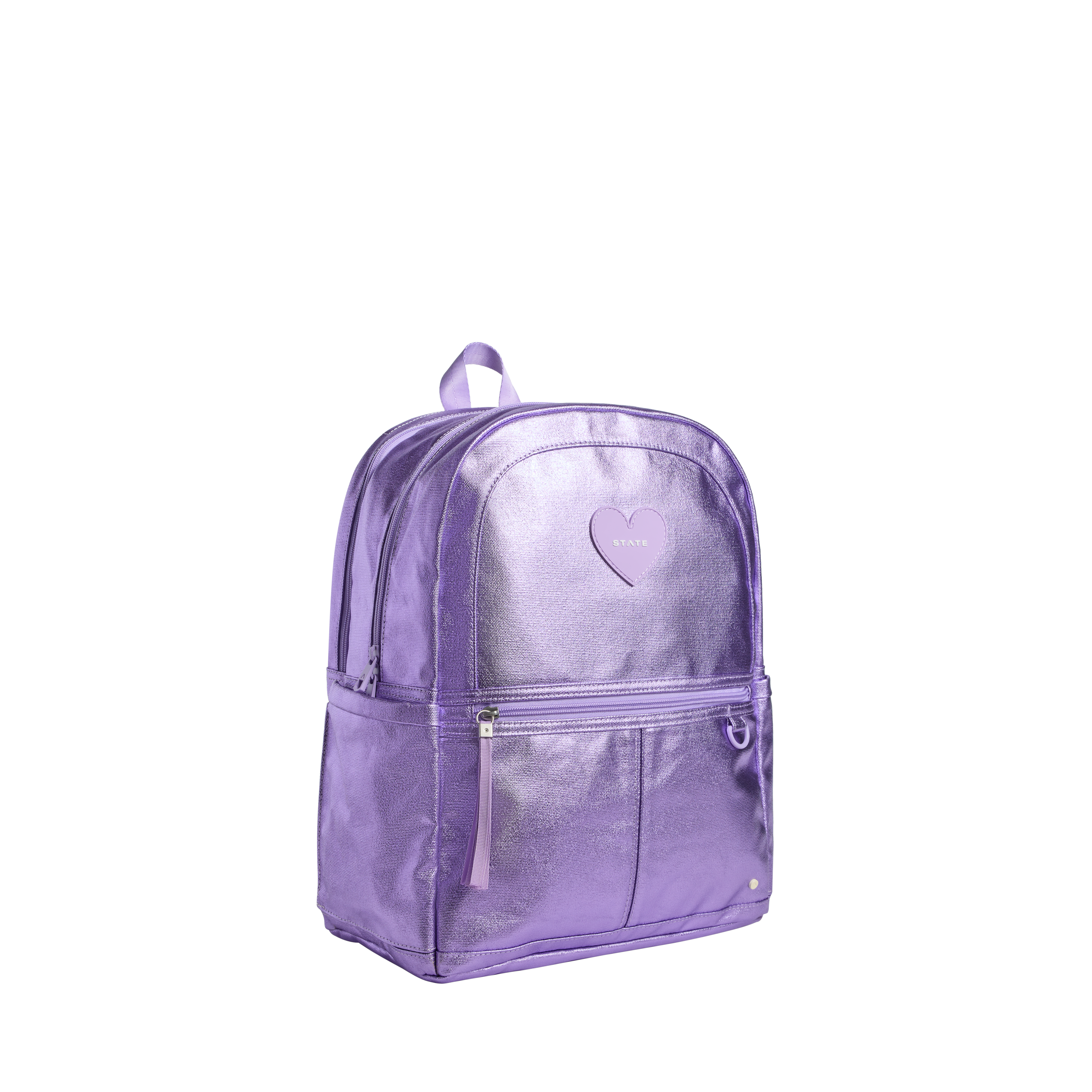 Metallic Lilac Kane Backpack