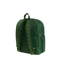 Olive Chevron Kane Double Pocket Large Backpack