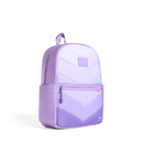 Lilac Chevron Kane Double Pocket Backpack