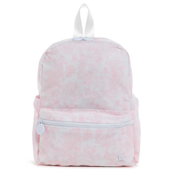Bunny Toile Pink Backpack