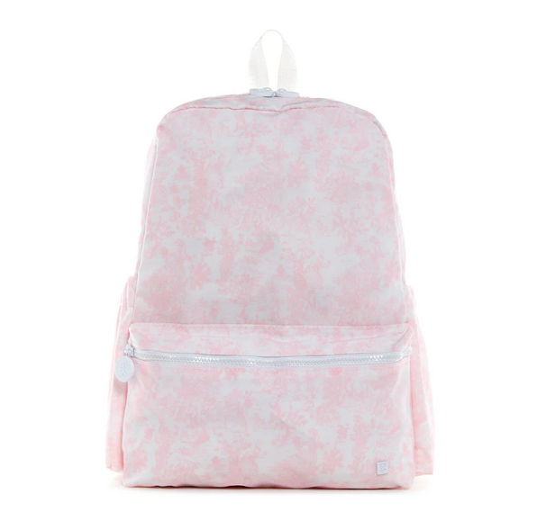 Bunny Toile Pink Backpack