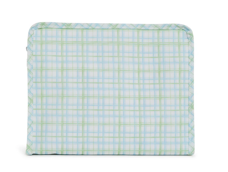 Classic Plaid Green Canvas Roadie