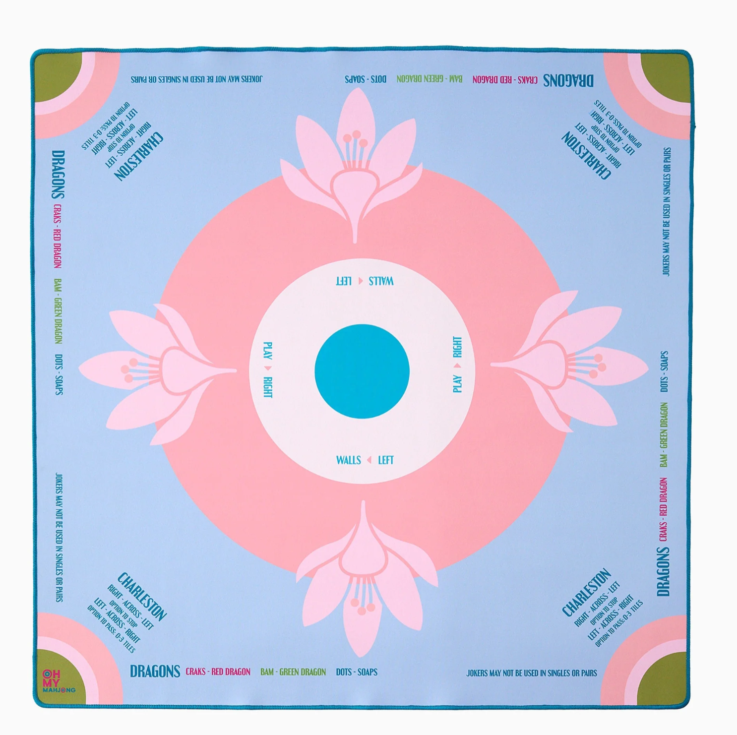 Neoprene Mahjong Mat