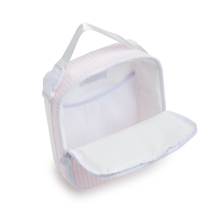 Pimlico Stripe Pink Square Lunchbox