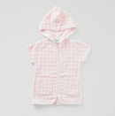 Light Pink Gingham Kids' Cover Up