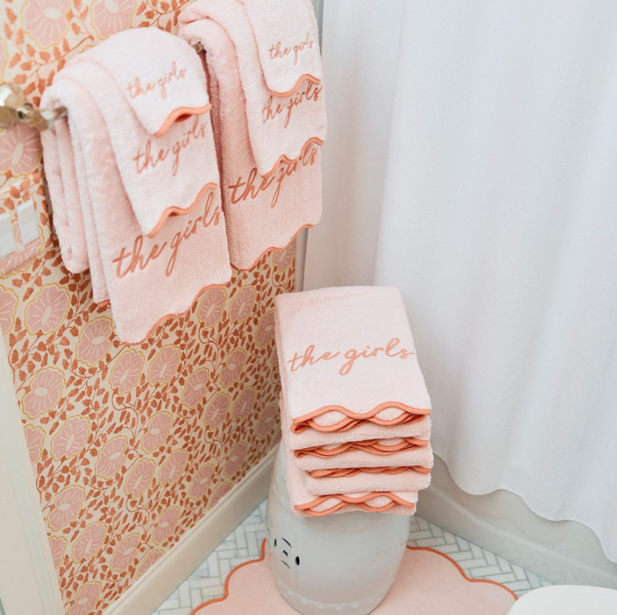 Scallop Bath Set