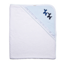 Blue Jacquard Dog Towel