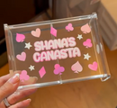 Canasta Card Holder Box