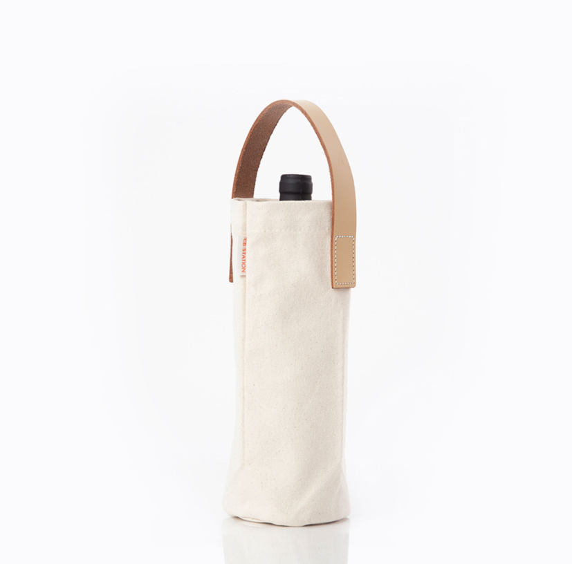 Leather-Grip WIne Tote