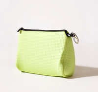 Neon Green Essentials Pouch
