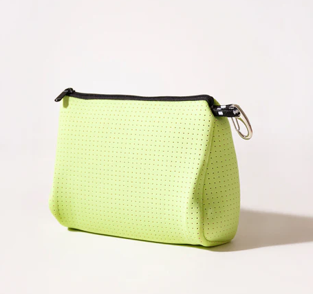 Neon Green Essentials Pouch