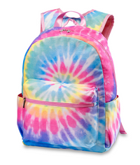 Pastel Delight Tie-Dye Canvas Backpack