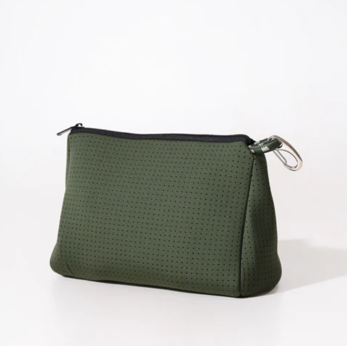 Moss Green Essentials Pouch