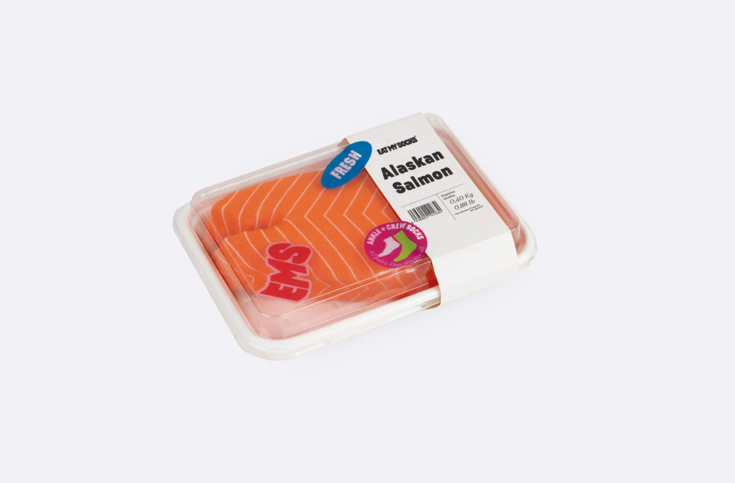 Alaskan Salmon Adult Socks