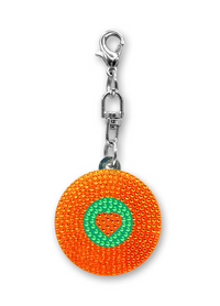 StickerBeans Orange Record Charm