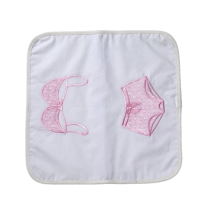 Pink Travel Lingerie Bag