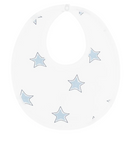 Blue Stars Print Bib