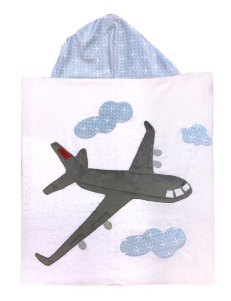Happy Landing Hooded Towel
