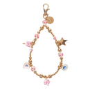 Petal Pop - Gold & Blush Phone Charm