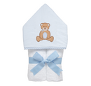 Blue Teddy Everykid Hooded Towel