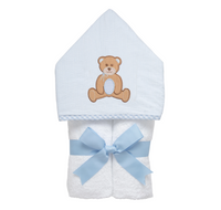 Blue Teddy Everykid Hooded Towel