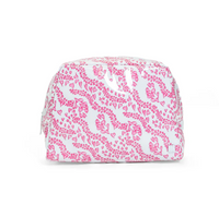 Pink Heart Luxe Gloss Wash Bag