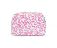 Pink Heart Luxe Gloss Wash Bag