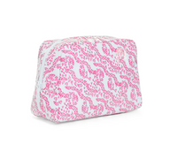 Pink Heart Luxe Gloss Wash Bag