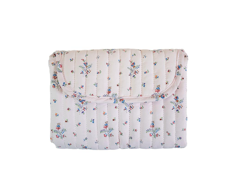 Quilted Fleurie Changing Mat
