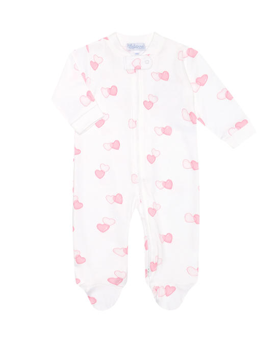 Sweetheart Zipper Footie