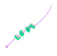 Adjustable Silicone Charm Strap