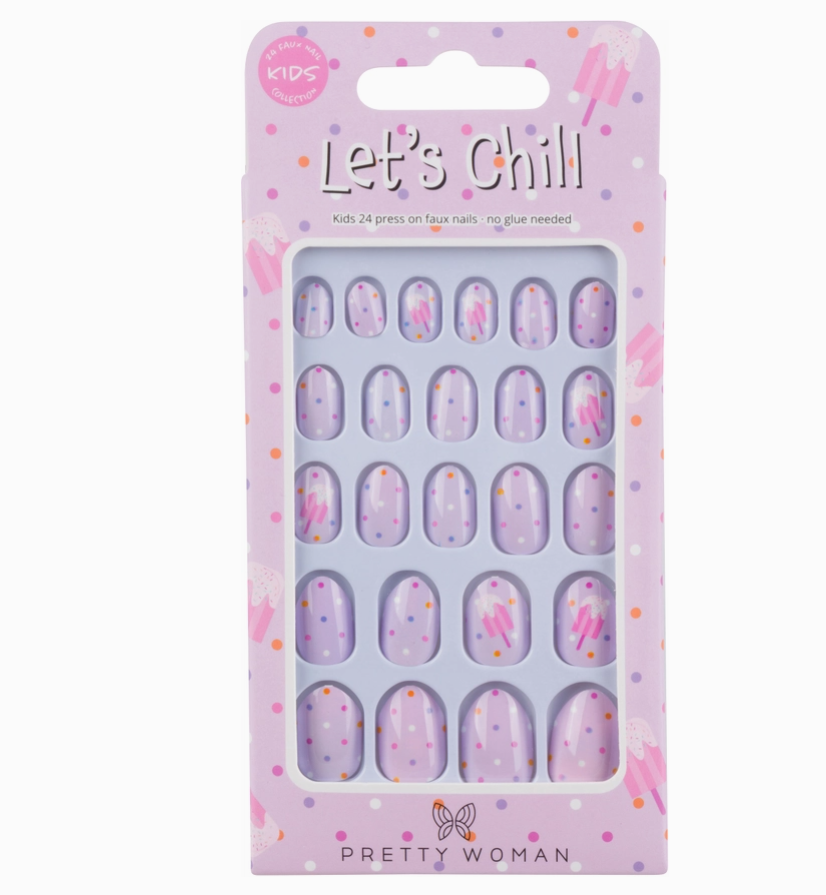 Let’s Chill Press on Nails
