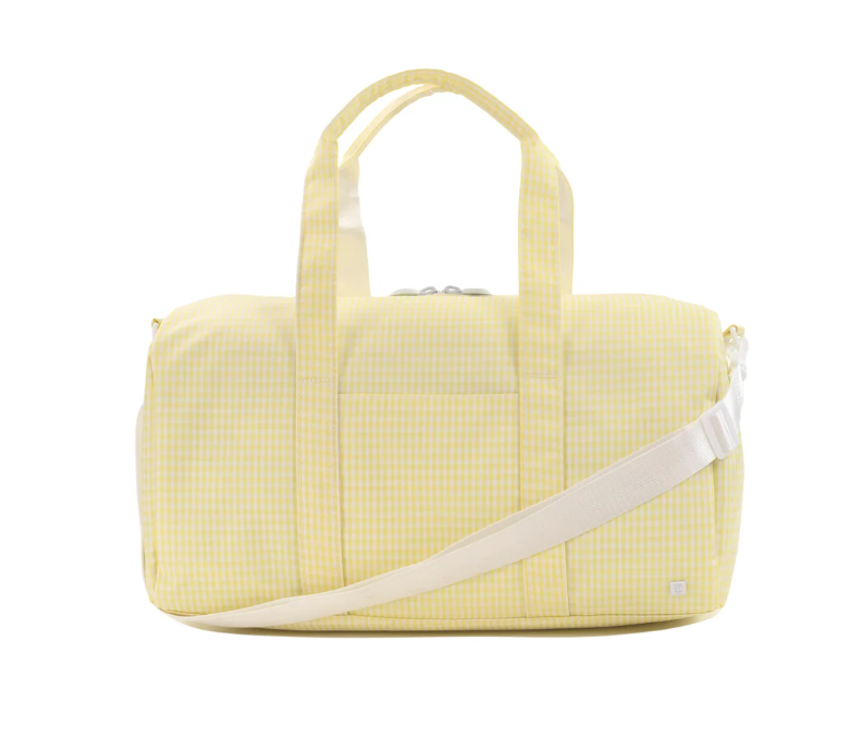 Gingham Buttercup Weekender