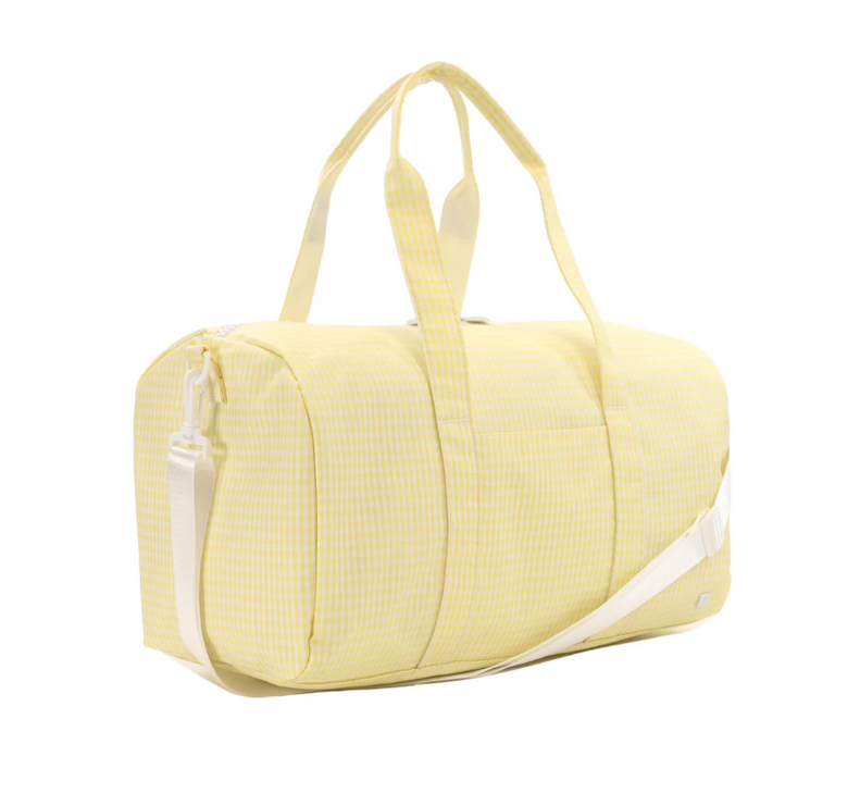 Gingham Buttercup Weekender
