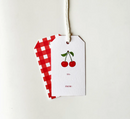 Cherry Gift Tag