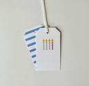 Candles Gift Tag