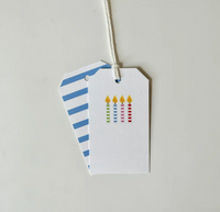 Candles Gift Tag