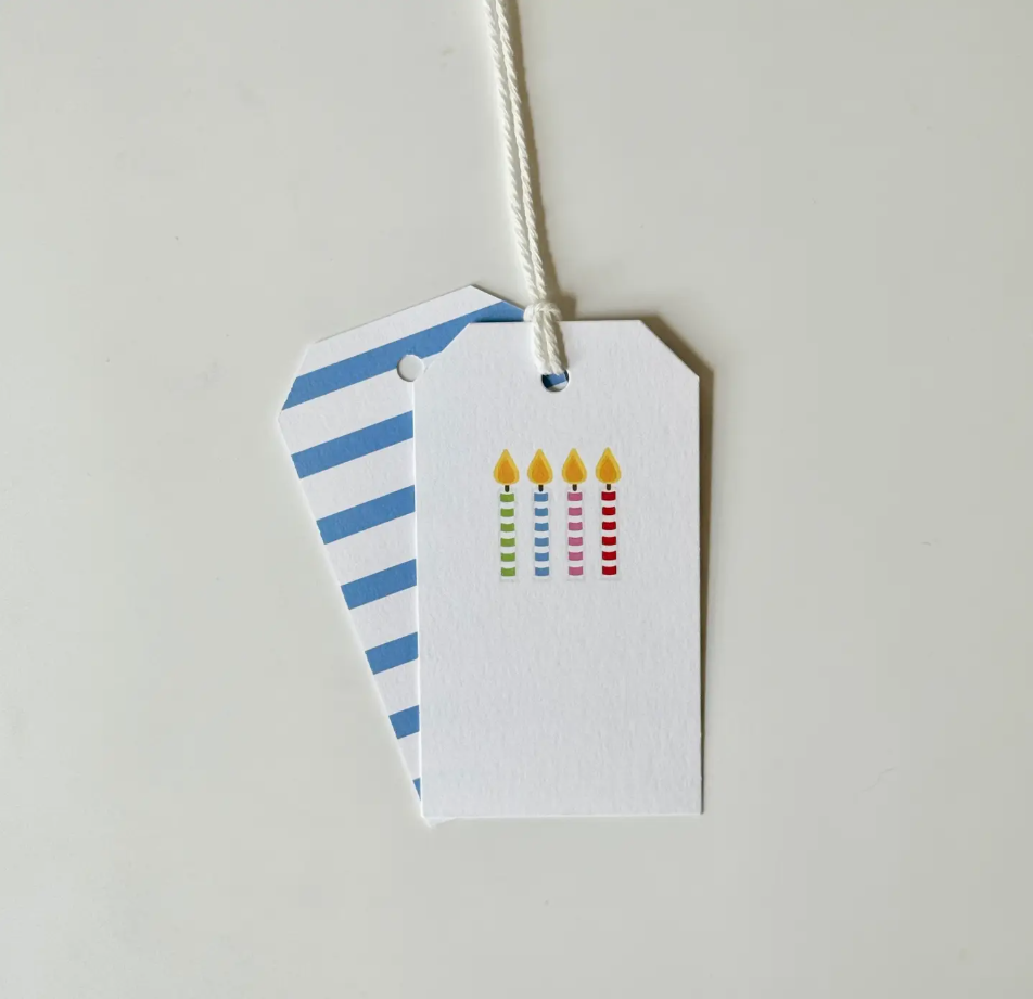Candles Gift Tag