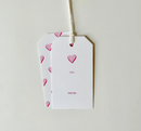 Pink Heart Gift Tag